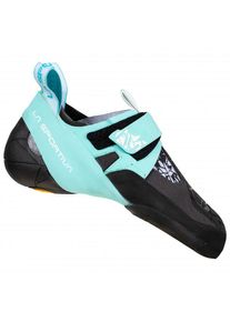 La Sportiva Women's Skwama Vegan Climbing shoes Women (39, turquoise)