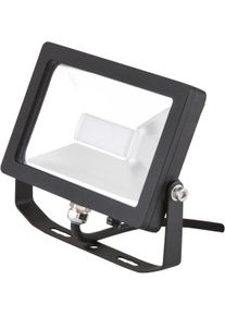 EVN Lichttechnik EVN LED Fluter, IP65, 15W, 3000K, 1380lm, 220-240V, 1,5m Zuleitung mit Schutzkontaktstecker, schwarz (LFA1502B)