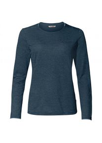 Vaude Women's Essential L/S T-Shirt Sport shirt Women (44, blue)