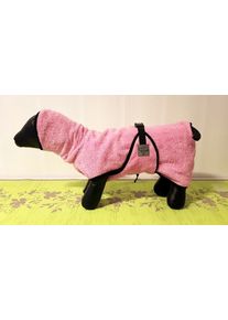 Bademantel für Hunde | pink | XXS