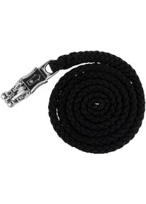 Covalliero Supreme Führstrick, schwarz, Panikhaken