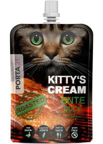 Porta21 Kittys Cream Katzensnacks mit Ente, 90g