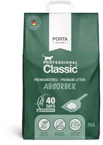 Porta Cat Care Geruchsabsorber Katzenstreu, Papierbeutel, 7kg