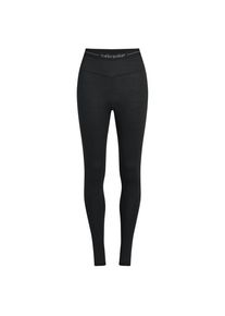 Icebreaker Women's 125 Zoneknit Leggings Merino base layer Women (M, black)