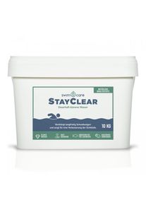 swimcare StayClear - Nat&uuml;rlicher Teichreiniger f&uuml;r Schwimmteiche, Teichkl&auml;rer, gr&uuml;nes & tr&uuml;bes Teichwasser dauerhaft klar bekommen, gegen
