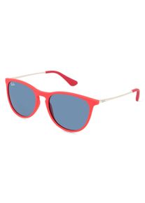 Ray Ban Junior Ray-Ban Junior RJ9060S | unisex sluneční brýle | Panto | Obruba: Polykarbonát červená | Barva čoček: modrá celobarevné