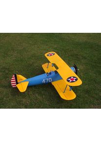 -Komplettes Modellflugzeug Anfängerset PT-17 Stearman EPO 1200 mm RTF