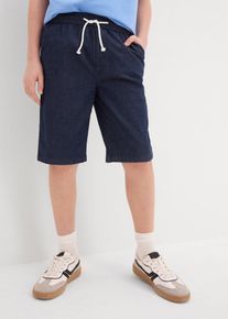 Strečové džínové šortky bez zapínání Regular Fit | Modrá | Vel. 152 | bonprix