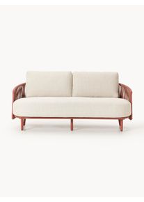 Zahradní pohovka Sienna, 2místná Terakota, Béžová Kov, Látka Š 181 cm, H 83 cm | Westwing Collection