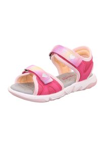 Superfit Dívka Sandály 'Pebbles' světle žlutá / pink / růže 34