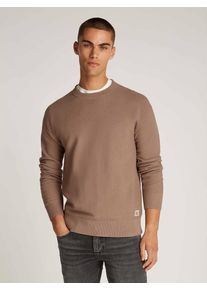 Calvin Klein pánský světle hnědý svetr - XL (PFW)