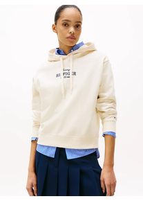 Tommy Hilfiger dámská krémová mikina - M (AEF)