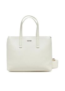 Calvin Klein dámská krémová kabelka - OS (67U)