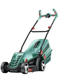 Bosch ARM 3400 Elektro-Rasenmäher 1300 Watt Schnittbreite 340mm ErgoFlex-Griff grün
