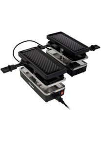 Tristar RA-2742 Raclette Raclette-Grill 4 Pfännchen schwarz