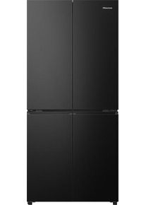 HISENSE RQ5P470SAFD Stand Side-by-Side Cross Door, 79,4 cm breit, 787 L, Total No Frost, Eco-Modus, Multi Air Flow, WLAN, LED Innenbeleuchtung, schwar