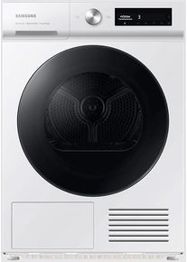 Samsung DV90BB7445GWS2 9kg A+++ Wärmepumpentrockner, 60 cm breit, Innenraumbeleuchtung, Knitterschutz, 18 Programme, WiFi, weiß