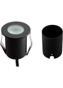EVN Lichttechnik EVN LED Bodeneinbau, rund, IP65, 220-240V/AC, 2W, 3000K, 82lm, anthrazit (652120A)