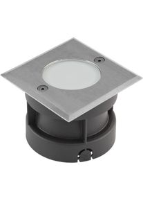 EVN Lichttechnik EVN LED Bodeneinbau, quad., IP67, 100-240V, 2,5W, 4000K, 124lm, EDS / Alu (6742540)