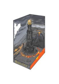 Der Herr Der Ringe - Barad-dur Book Nook Modell Bausatz Holz