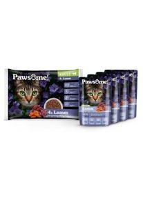 Pawsome Adult jehněč&iacute; v&yacute;hodn&eacute; balen&iacute; 4x85 g
