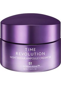 Missha Hydratační péče Time Revolution noční regenerační krém v ampulích 5X Krém na obličej 50 ml
