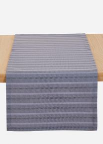 Běhoun na stůl vhodný dovnitř i ven odolný vůči skvrnám | Šedá | Vel. 140x40 cm | bonprix