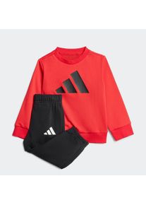 ADIDAS SPORTSWEAR Chlapci Tepláková souprava rezavě červená / černá / bílá 74