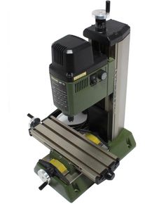 Proxxon MF 70 Micro-Fräse Bohr-Fräsmaschine Feinfräse 100 Watt grün