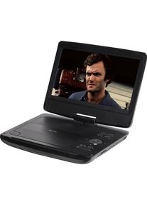 Denver MT-1097 10" tragbarer DVD-Player Akkubetrieb 12V Kfz-Anschlusskabel schwarz