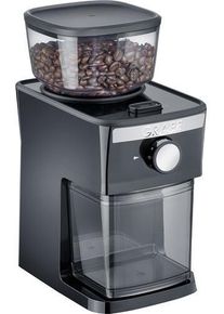 Graef CM252 elektrische Kaffeemühle Edelstahl-Scheibenmahlwerk 130 Watt schwarz