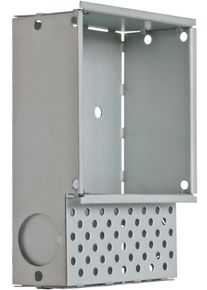 EVN Lichttechnik EVN Einputztopf, Metall verzinkt, für Wandleuchten, Öffnung HxB: 77 x 75mm, silber (EPKP21)