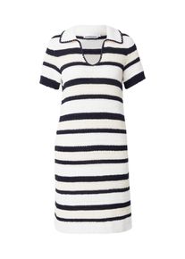 armedangels Ženy Úpletové šaty 'PAOLINAA' černá / bílá / přírodní bílá S