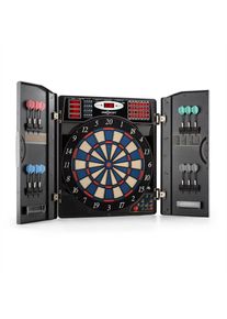 ONECONCEPT Masterdarter, kovov&yacute; vzhled, terč na &scaron;ipky, &scaron;ipkov&yacute; automat, měkk&yacute; hrot, dv&iacute;řka