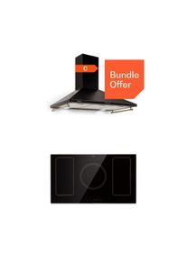 Klarstein Victoria 90 Duo Set indukce, 90 cm, indukční varná deska, digestoř