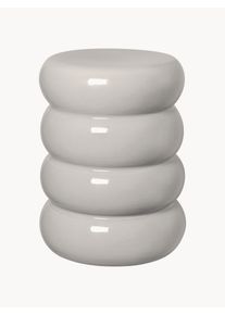 Blomus Keramická stolička Toru Bílá Keramika Š 54 cm, V 47 cm