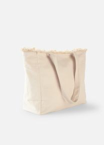 Velká plátěná kabelka | Béžová | Vel. Onesize | bonprix