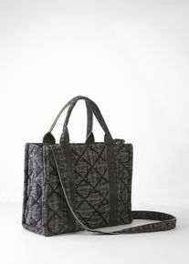 Kabelka | Šedá | Vel. 22x28 cm | veganské| bonprix