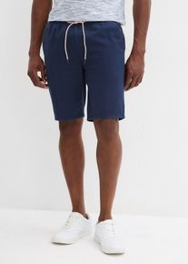 Bermudy bez zapínání z čisté bavlny Regular Fit | Modrá | Vel. 60 | 100% bavlna| bonprix