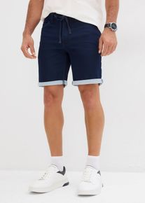 Teplákové džínové šortky Regular Fit | Modrá | Vel. 40 | bonprix