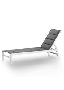 Blumfeldt Lounger Renazzo XXL, lehátko, nosnost 160 kg, 5stupňové nastavení, vodoodpudivé