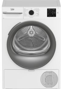 Beko BM3T38210W1 A+ 8kg Wärmepumpentrocker, 60 cm breit, 15 Programme, Kindersicherung, AquaWave, weiß