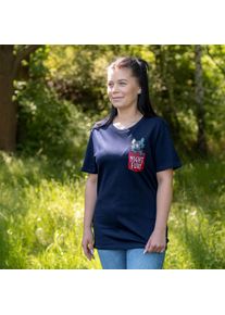 Cómo entrenar a tu dragón - Camiseta de bolsillo Night Fury azul - S - Azul