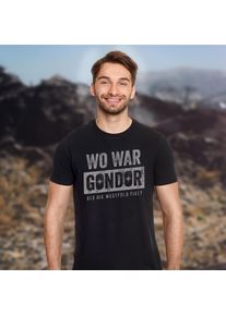 Où était T-shirt pour les fans du Seigneur des Anneaux noir - XS - Noir