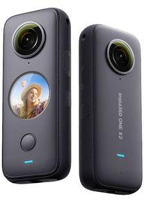 Insta360 ONE X2 Actioncam Camcorder 360° Zeitraffer Bluetooth USB WLAN wasserfest schwarz