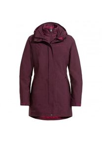 Vaude Women's Idris 3in1 Parka III 3-in-1 jacket Women (34, red)