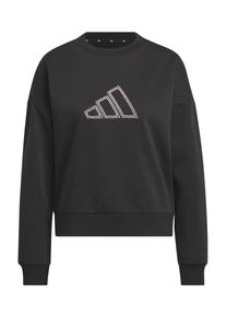 adidas Sportswear Ženy Sportovn&iacute; mikina růžov&aacute; / čern&aacute; / b&iacute;l&aacute; XXXS/XXS