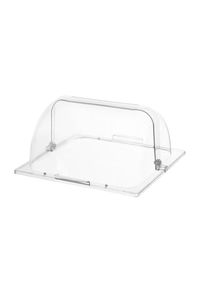 Hendi Rolltop Haube in GN2/3 aus transparentem Kunststoff
