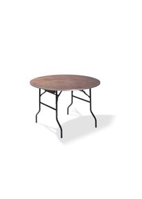 Essentials Bankettisch/Klapptisch Holz Rund Ø 122 Cm, 20122