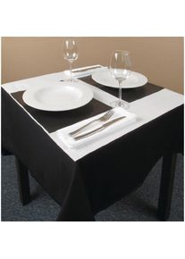 Tischdecke aus Papier glänzend weiß (400 Stück)